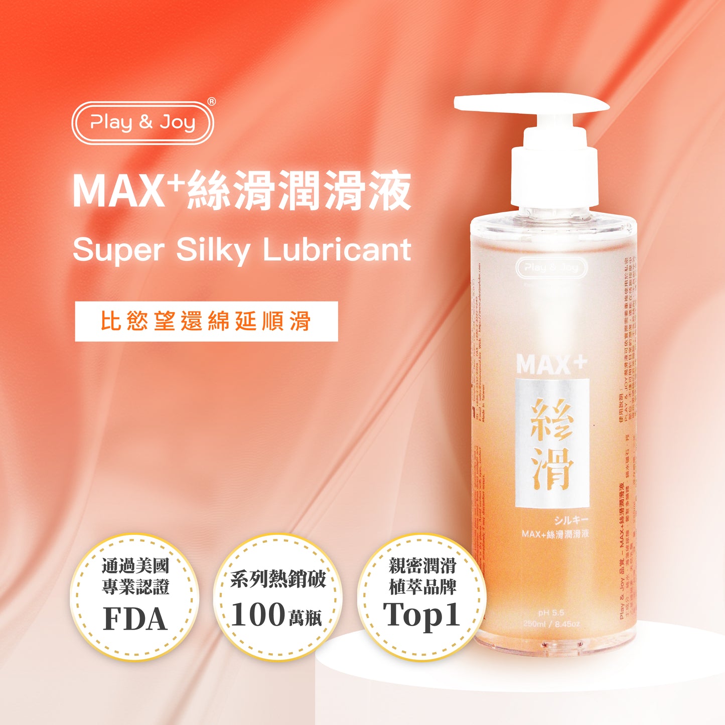 超爽滑按摩二合一潤滑液