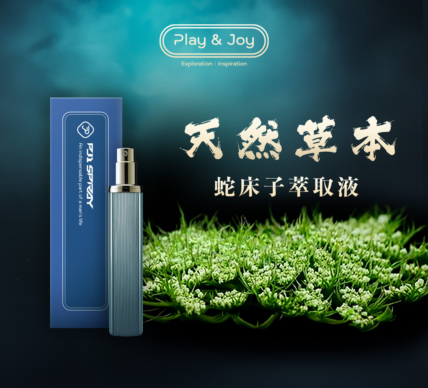 PJ1男士活力延時噴霧