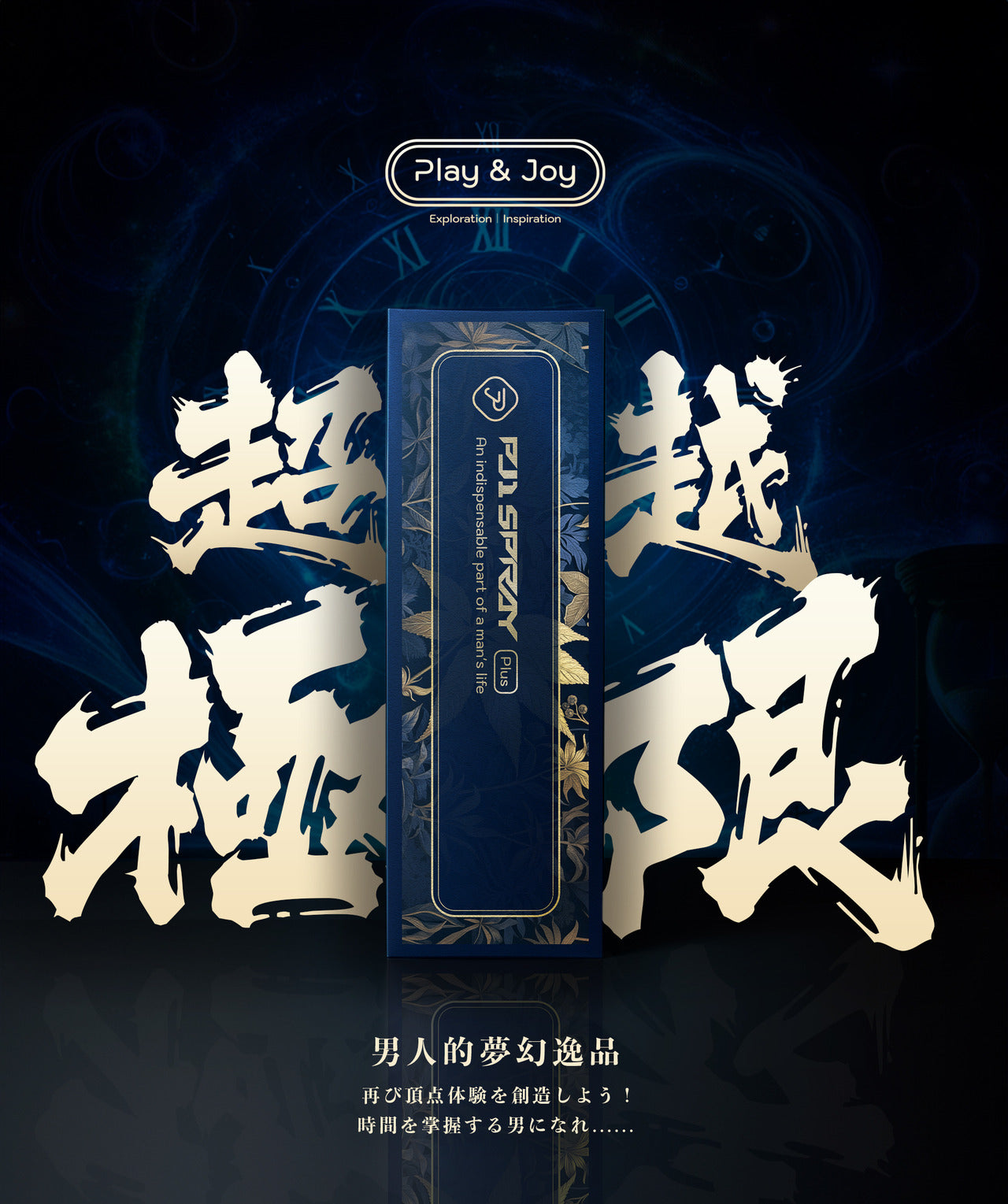 Play & Joy PJ1 Plus 男性延時保養液 15ml